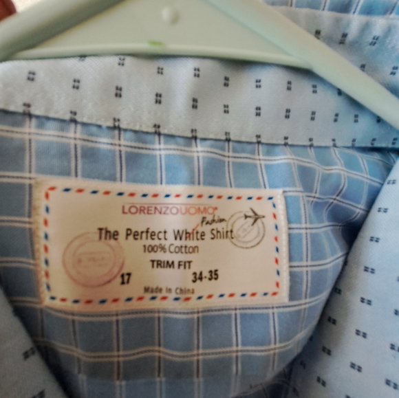 LORENZOUOMO 🚹 men's button down shirt LORENZO UOMO - Picture 11 of 11